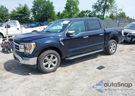 2021 Ford F-150 Lariat z USA, uszkodzony, nr VIN 1FTFW1E82MFB07485